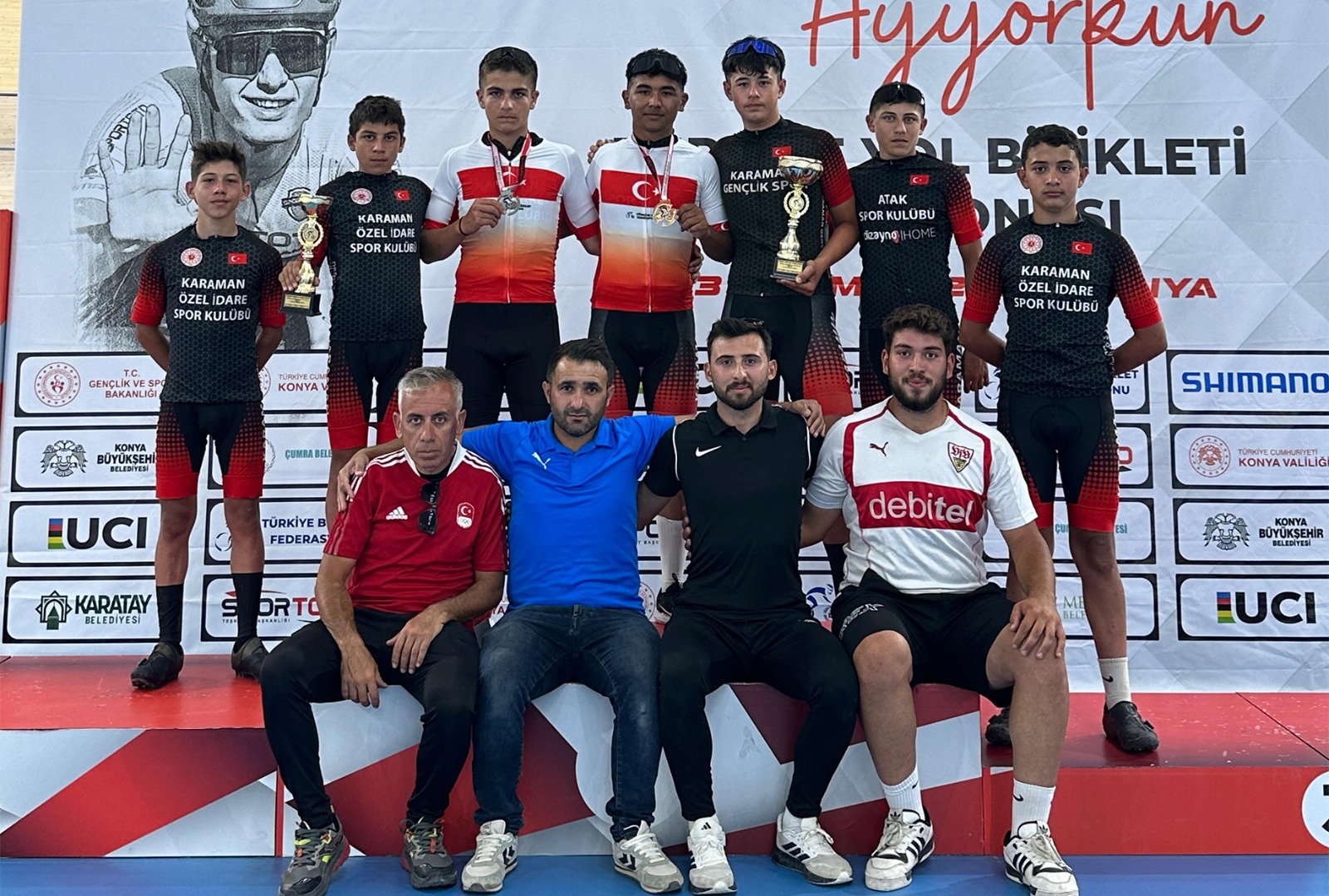Karaman Bisiklet Takımı, Konya'dan madalyalarla döndü