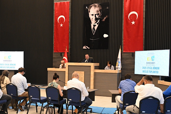 Karacabey Belediye Meclisi Eylül ayı toplantısını yaptı