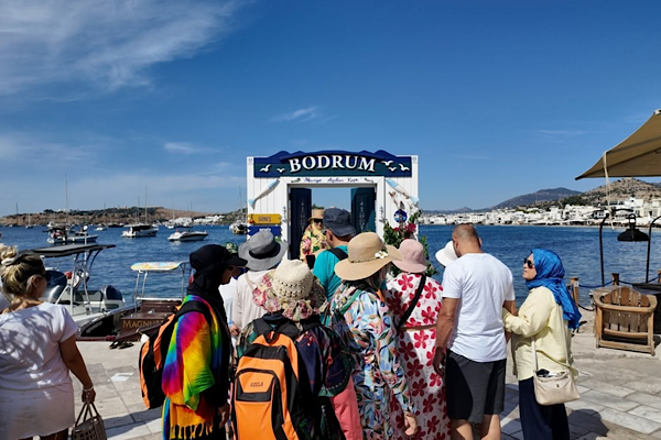 Bodrum’da yeni fotoğraf durakları oluşturuldu