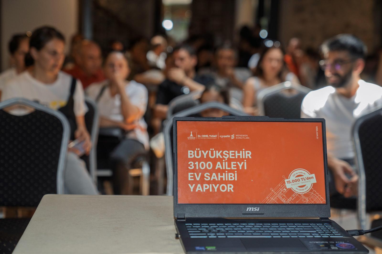 Menemen Konutları Projesi’nde sözleşmeler imzalanıyor<