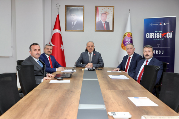 Vali Erol, KOSGEB’in İş Geliştirme Desteği Değerlendirme Toplantısı'na katıldı<