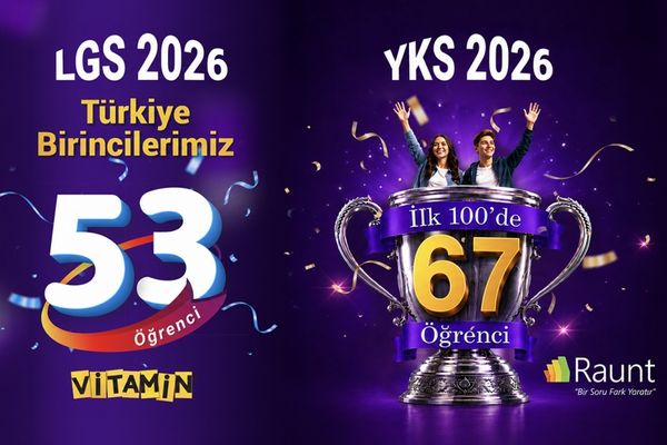Türk Telekom'un eğitim çözümleri Vitamin LGS ve Raunt’tan güçlü performans<