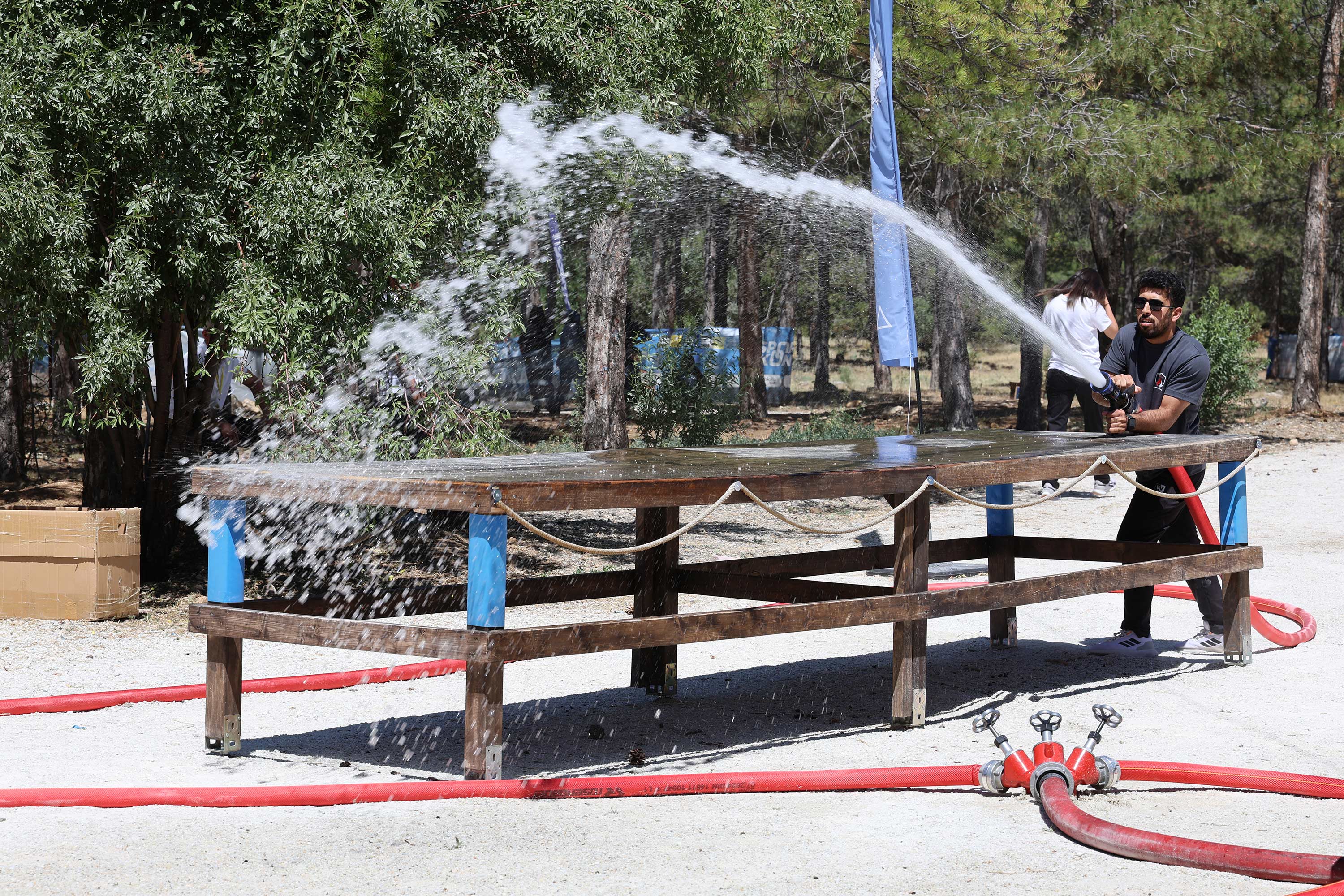 Konya Büyükşehir Belediyesi'nden Gönüllü İtfaiyecilik Kampı<