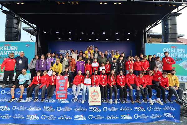 Ordu’da 220 sporcunun katılımıyla Oryantiring yarışları düzenlendi<