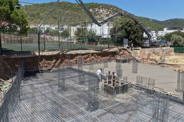 Bodrum’da Çırkan Halk Evi ve Fırın Projesinin temeli atıldı<