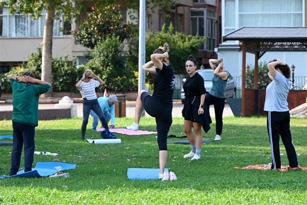 Yalova'da sabah sporu etkinliği devam ediyor