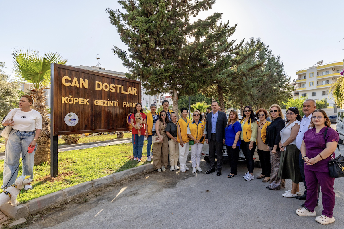 Yenişehir’de hayvanlara özel park açıldı<