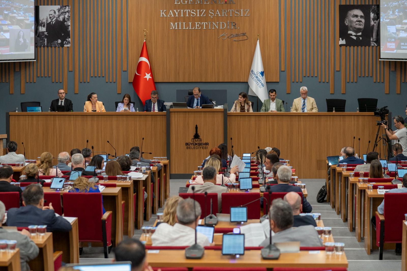 İzmir Büyükşehir Belediyesi mayıs ayı meclis toplantısı yapıldı<