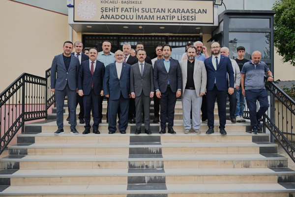 Vali Aktaş, İmam Hatip Lisesi'ni ziyaret etti