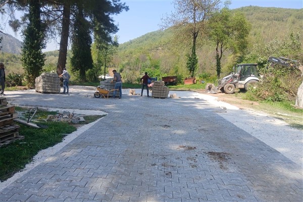 Orhangazi’de altyapı çalışmaları<