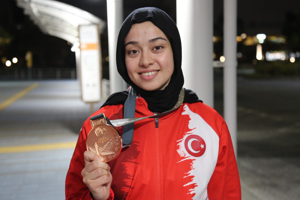 Esma Gökülü, bronz madalya kazandı