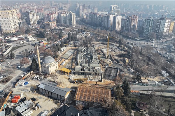 Konya Şehir Kütüphanesi'nin inşaat çalışmaları devam ediyor