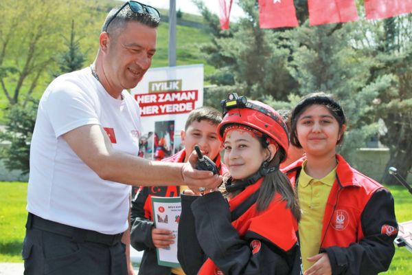 Keçiören’de öğrencilere afet farkındalık eğitimi<