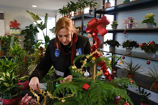 Ankara’da yeni yıl için ABB Bitki Evleri hazırlandı<