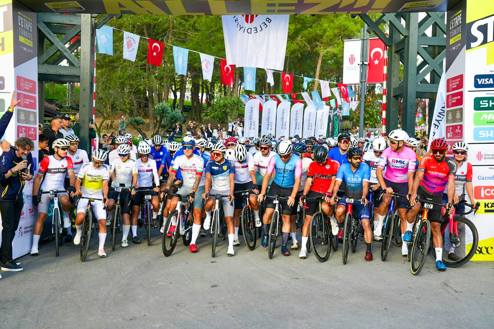 L’Etape Türkiye by Tour de France heyecanı Ümraniye’de yaşandı<