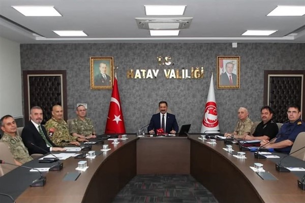 Hatay'da il güvenliği masaya yatırıldı