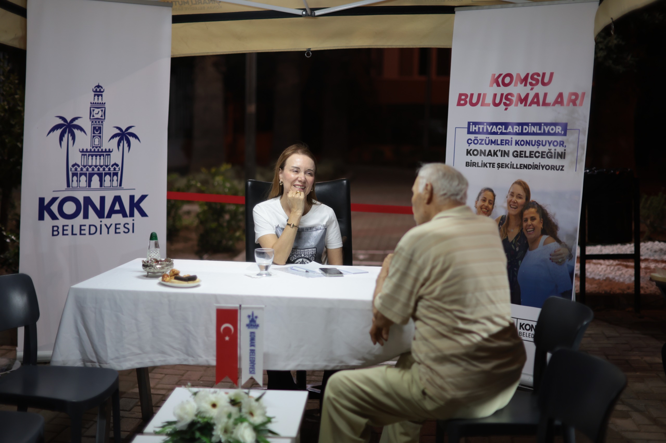 Konak’ta Komşu Buluşması Güzelyalı ve Göztepe sakinlerini bir araya getirdi<
