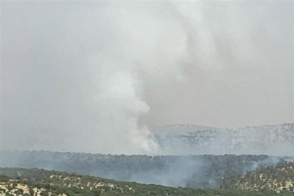 Mazıdağı’nda yangın <