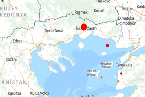 Yunanistan'da deprem<