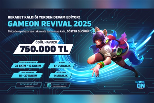 GAMEON Revival 2025 ile rekabet kaldığı yerden ‎devam ediyor<