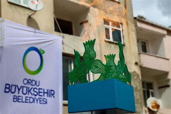 Gürgentepe’ye doğal gaz ateşi yandı<