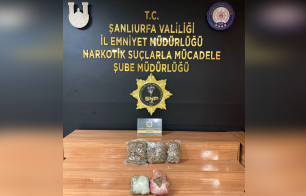 Şanlıurfa'da uyuşturucu operasyonu