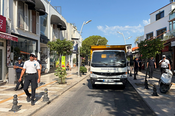 Bodrum’da zabıta ve emniyetten kapsamlı denetim<