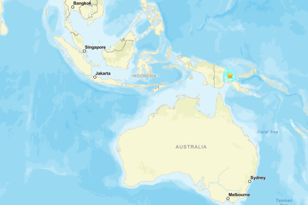 Papua Yeni Gine’de deprem<
