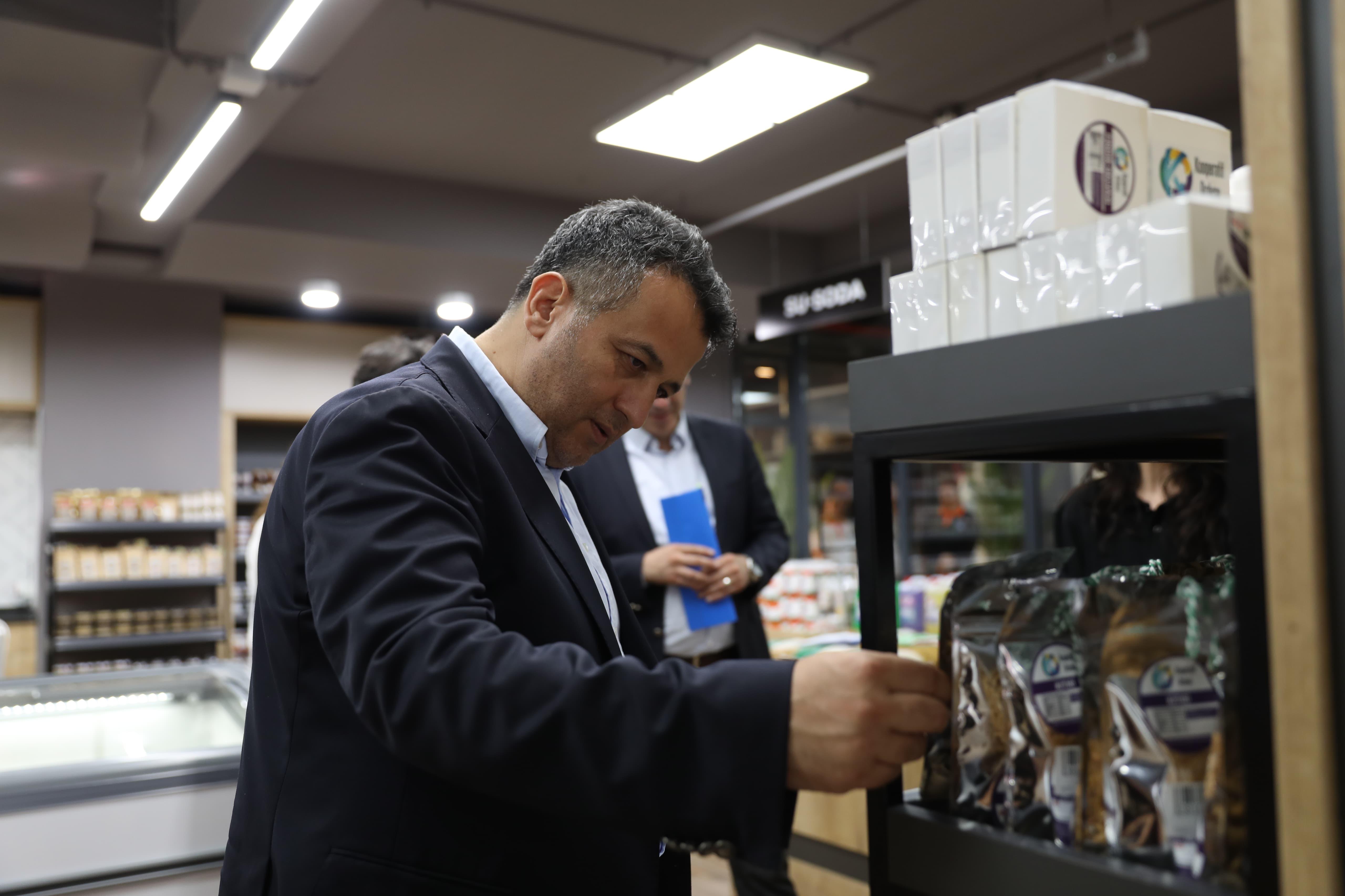 Başkan Doğan, Samsun Marketi yerinde inceledi<