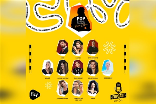 Popcast söyleşileri fizy’de başlıyor<