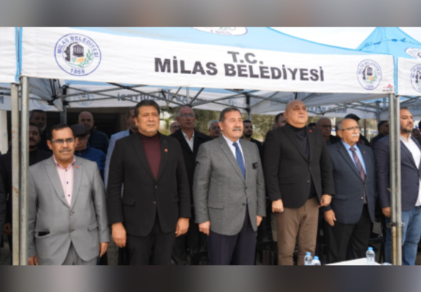 Milas Belediyesi Taziye Evi'nin temeli atıldı<