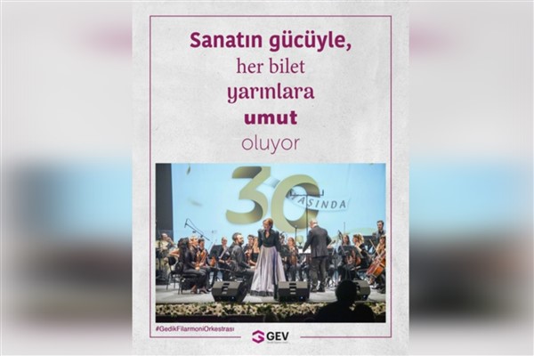 Sanatın gücüyle her bilet yarınlara umut oluyor