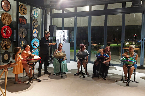 Antalya’da Santur ve Hangdrum  müzik atölyesi düzenlendi<
