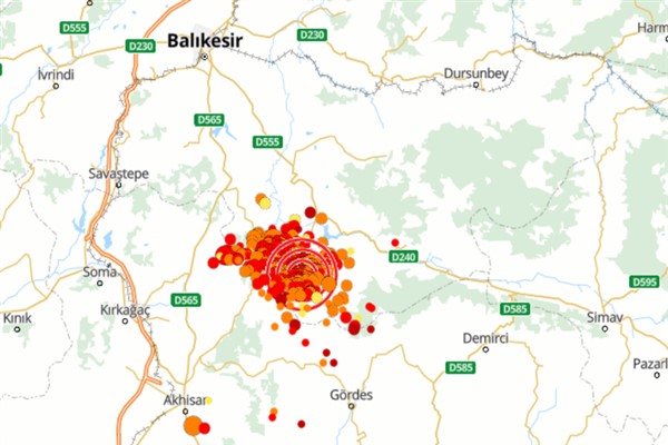 Balıkesir'de deprem