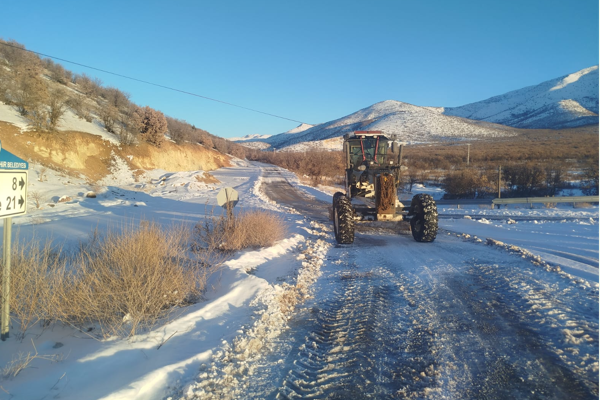 Malatya'da 117 mahalle yolu ulaşıma açıldı<