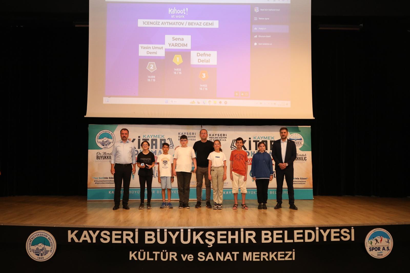 KAYMEK'in 4’üncü Kitap Okuma Yarışması’nda kazananlar belli oldu<