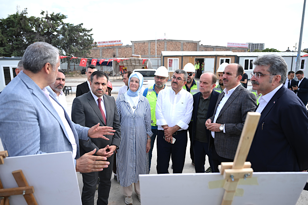 Konya’da iki raylı sistem projesinde çalışmalar incelendi<