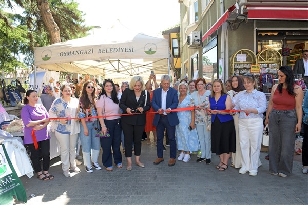 Üretici kadınlar Sümbüllü Bahçe Kadın Girişimciler Sokağı’nda buluştu <
