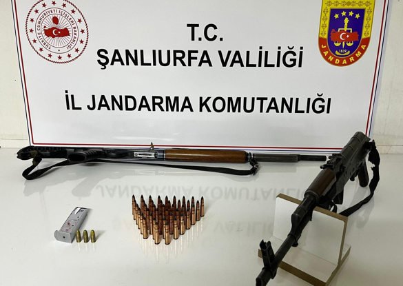 Şanlıurfa'da ruhsatsız silah operasyonu