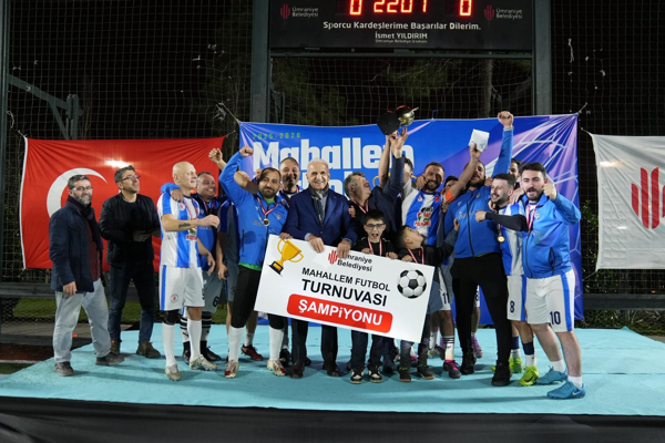 Ümraniye’de “Mahallem Futbol Şöleni” tamamlandı<