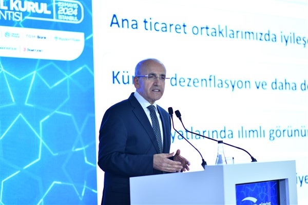 Bakan Şimşek, Kuzey Makedonya Maliye Bakanı Kochoska ile bir araya geldi<