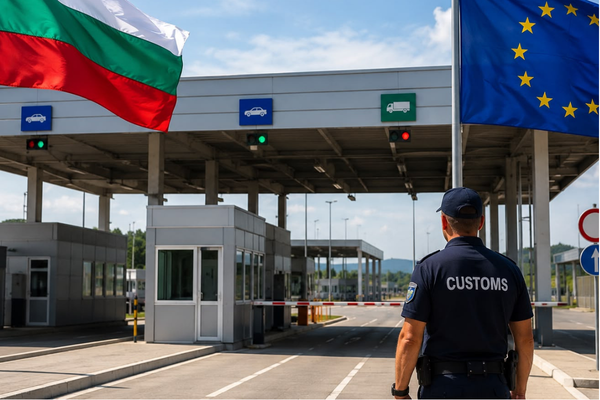 Bulgaristan'da sınır kapısında beyan edilmemiş altın ve döviz ele geçirildi<