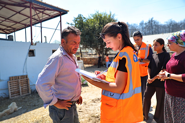 Antalya'da yangından etkilenen bölgelerde hasar tespit çalışması sürüyor<
