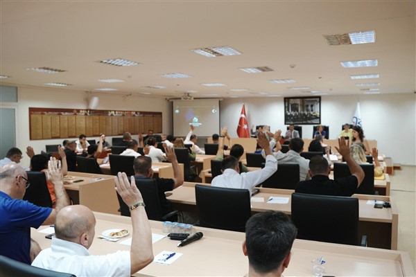 Çorlu'da Ağustos Ayı Belediye Meclis Toplantısı yapıldı