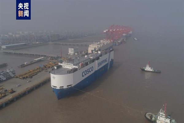 Shanghai'dan Basra Körfezi'ne otomobil taşınacak rota açıldı