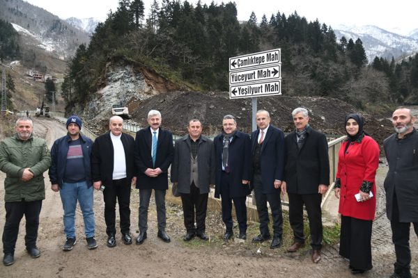 Başkan Genç, Çamlıktepe’de afet bölgesini inceledi<