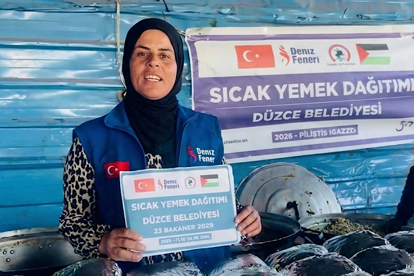 Düzce'den Gazze’ye iftar sofrası <