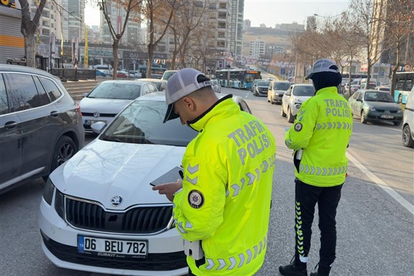 Şanlıurfa'da ocak ayında 63 bin araca trafik cezası uygulandı