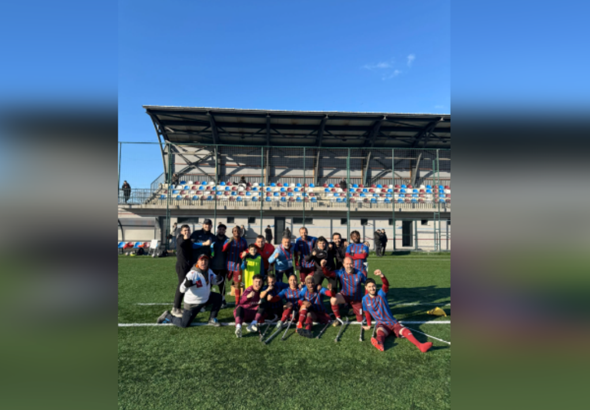 Trabzon Büyükşehir Belediyesi Ampute Futbol Takımı'ndan galibiyet