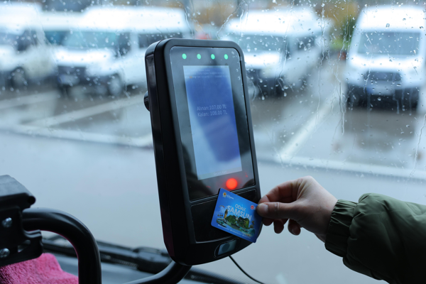 Samsun'da toplu ulaşımda SAMKART dönemi